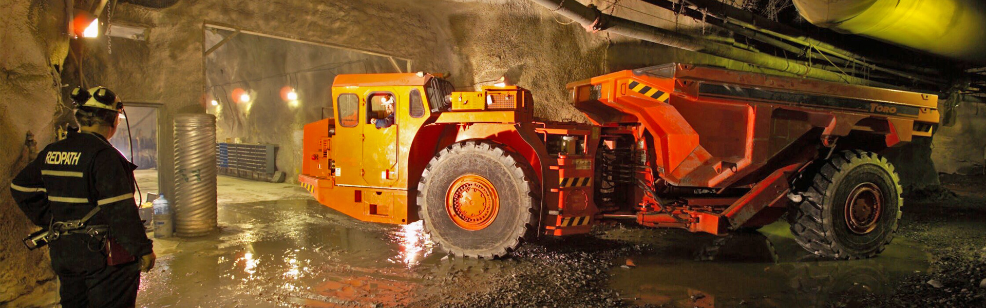 El alcance de los trabajos incluye: la perforación de pozos, el desarrollo minero, la ingeniería y técnica, la construcción subterránea, la excavación y la minería mecanizada.